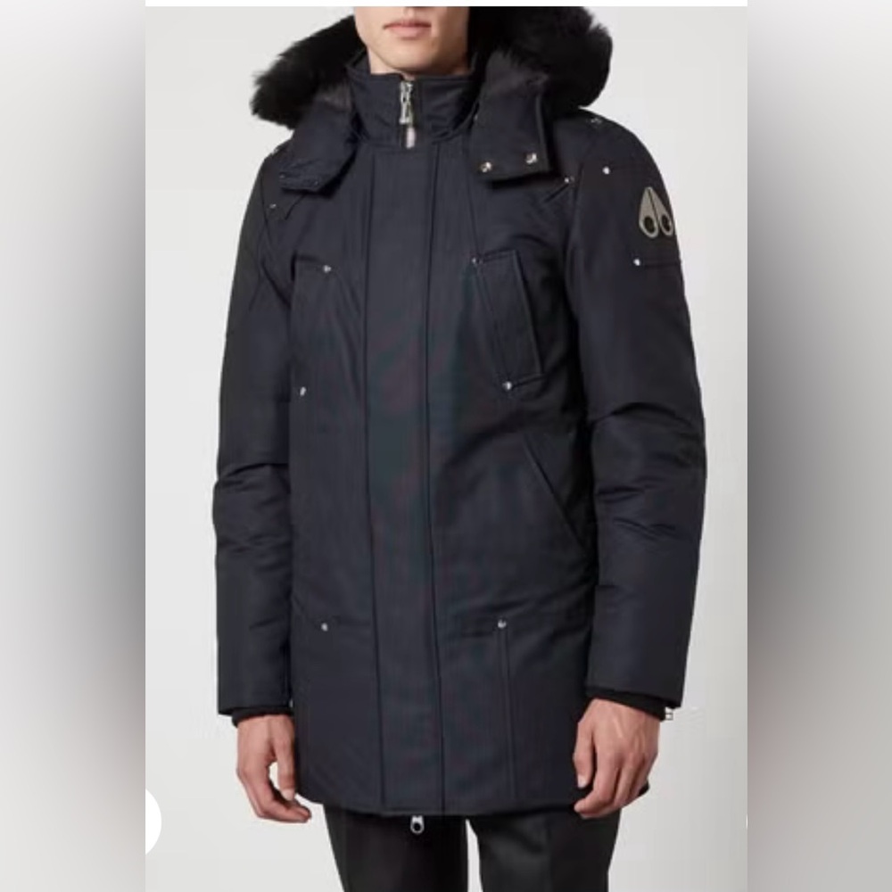 Moose Knuckles
Original Stirling Down Men Parka Navy XL
